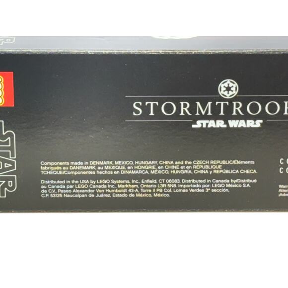 LEGO Star Wars Stormtrooper Helmet 75276 Open Box Complete - Picture 10 of 16